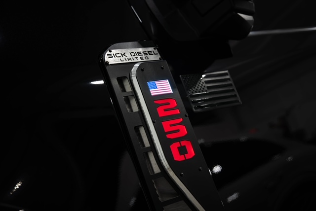 Illuminated 250 fender vent