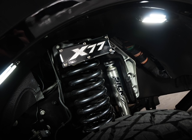 X77 coilover suspension