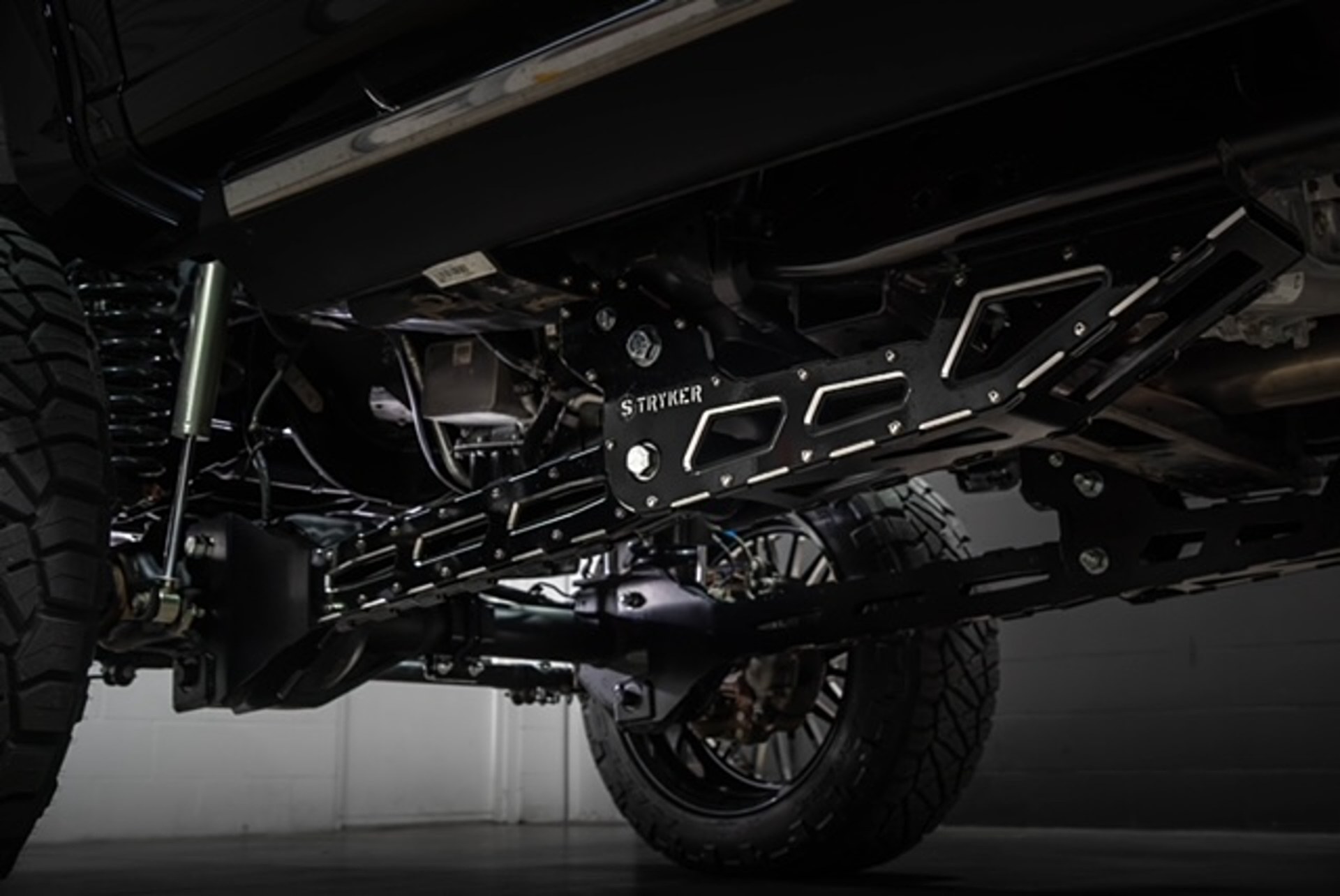 Stryker traction bar detail